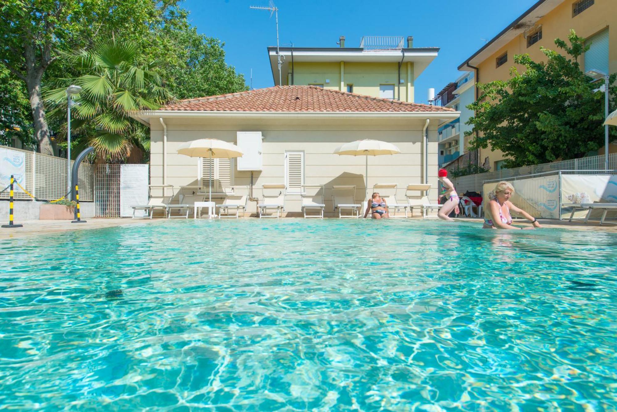 Hotel Sans Souci Rimini Esterno foto